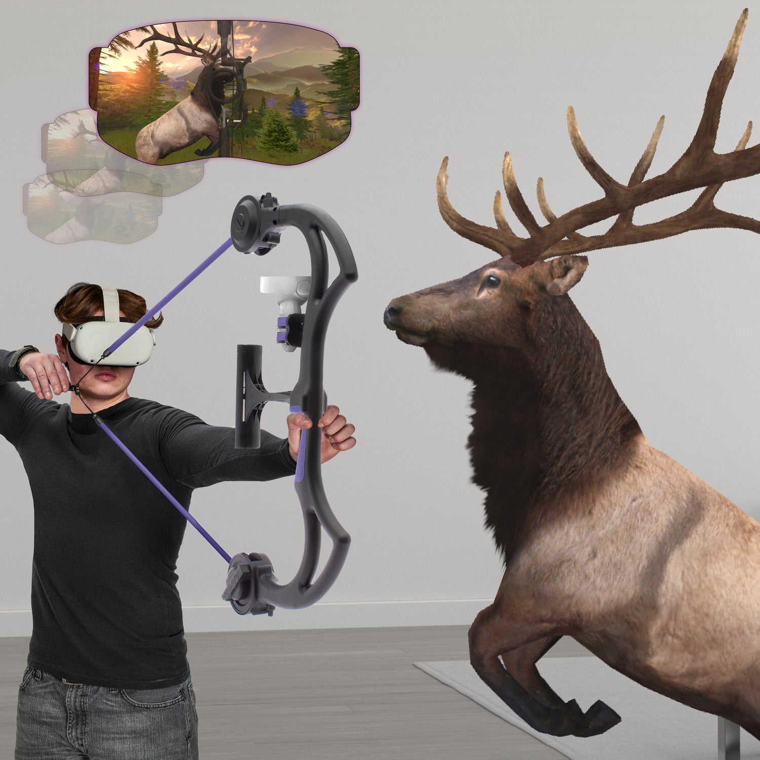 Artemis Oculus Quest Archery Virtual Reality Oculus Bow And Arrow